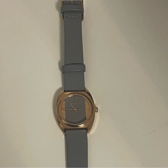 Caravelle by Bulova Women's Gray Leather Strap Watch - Picture 7 of 7